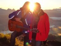 Sonnenaufgang Am Horn